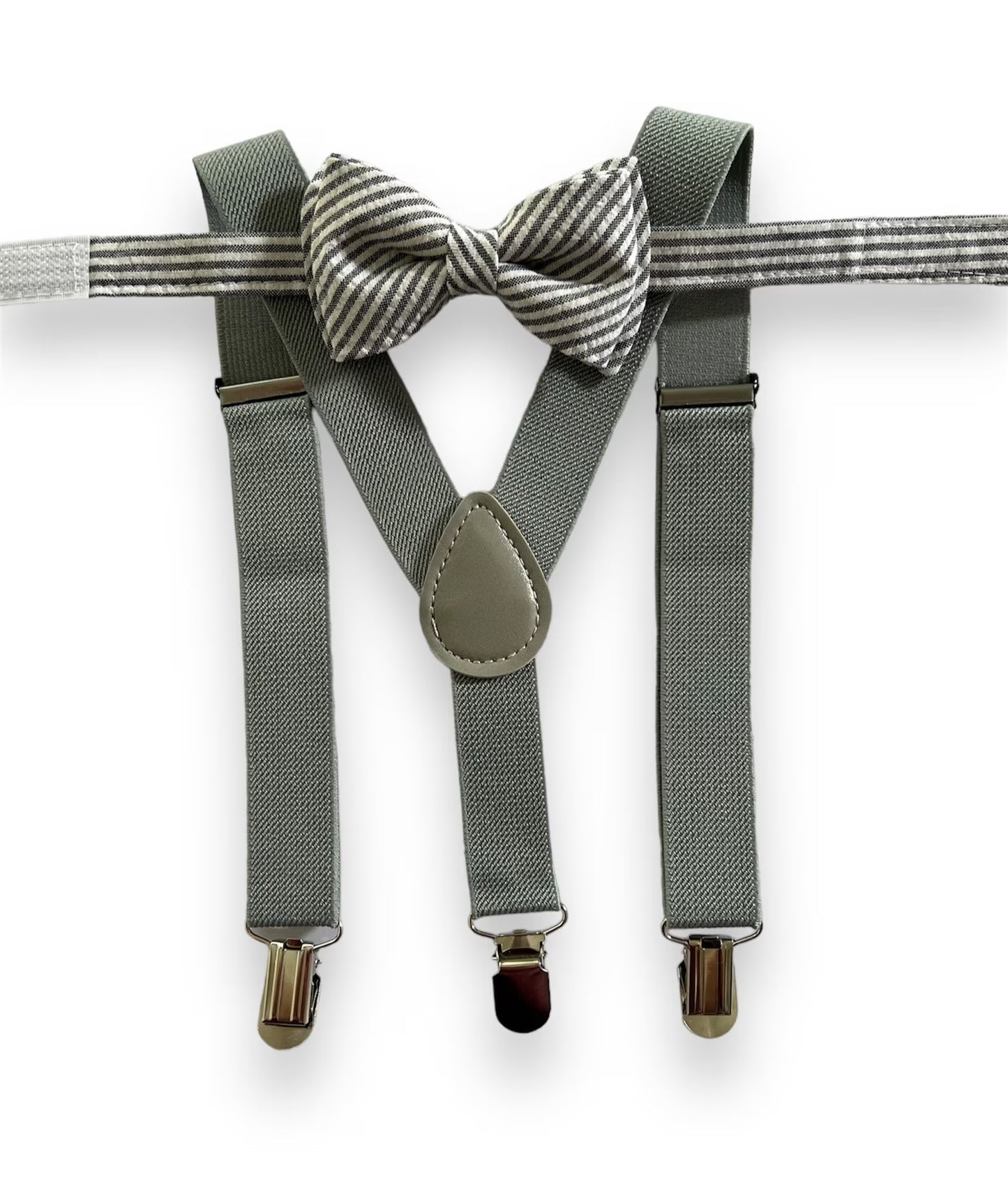 Baby Boy First Birthday Outfit /Cake Smash Outfit / Bloomers Suspenders Bow Tie Outfit