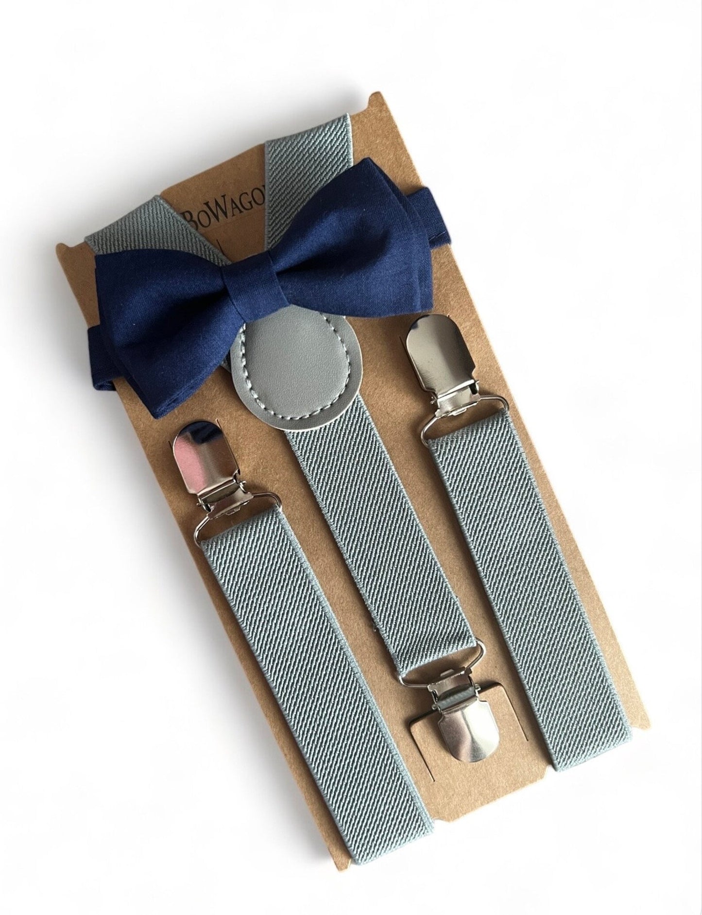 Baby Boy’s Navy Blue Bloomers and Grey Suspenders Birthday Outfit. Dark Blue Cake Smash Outfit. Baby Bloomers Suspenders Bow Tie Outfit