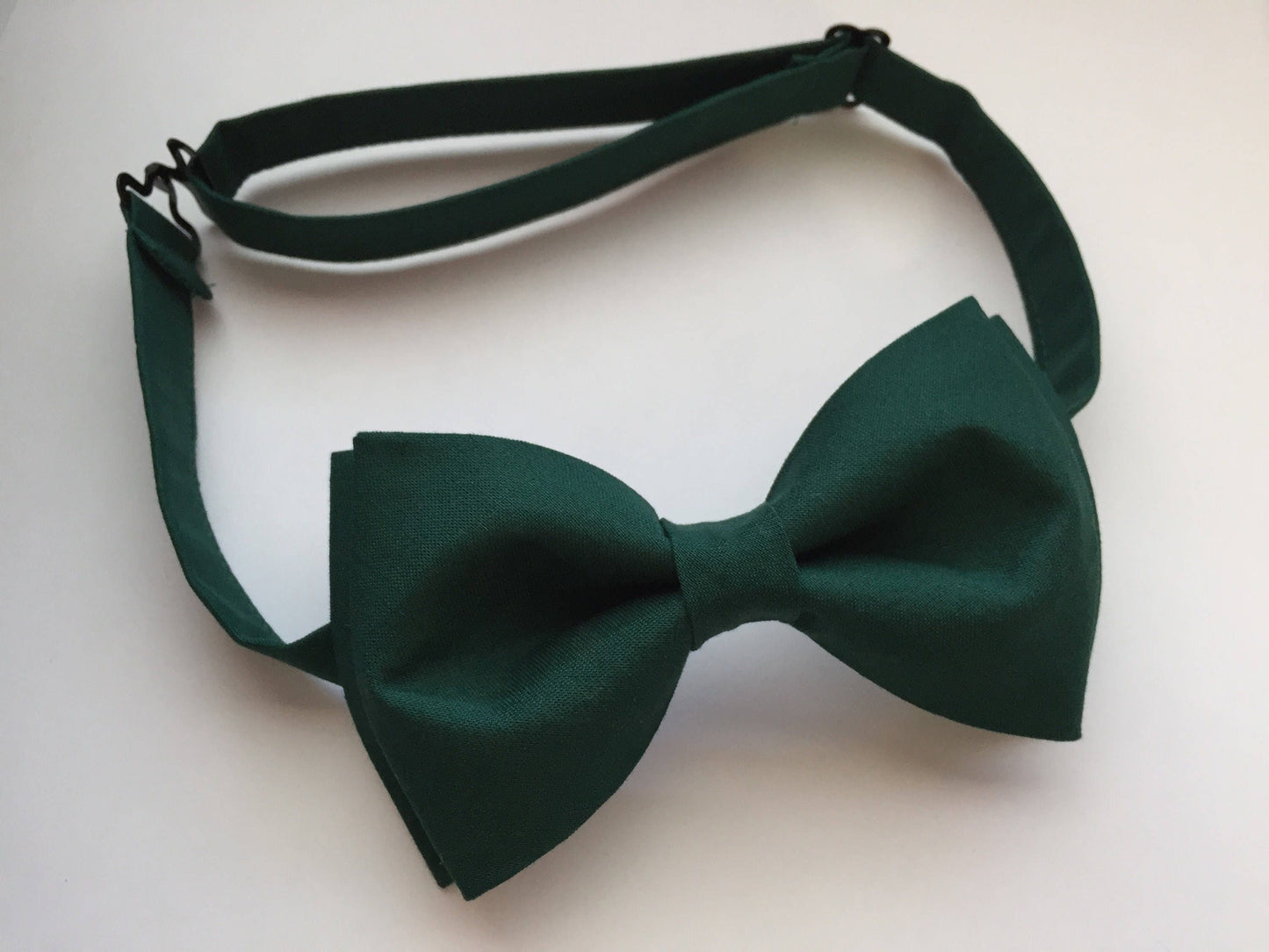 Dark Green Christmas Bow Tie