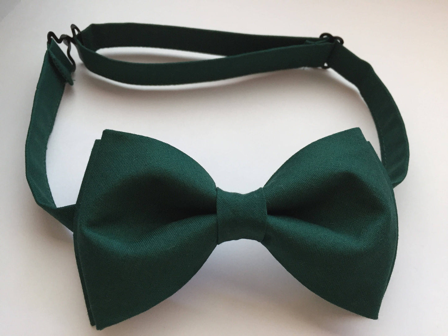Dark Green Christmas Bow Tie