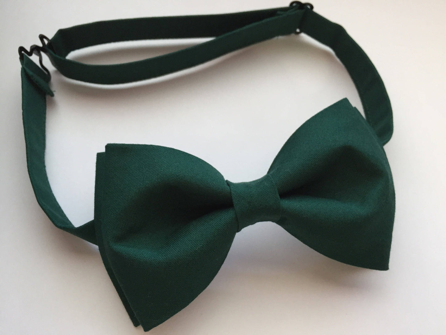 Dark Green Christmas Bow Tie