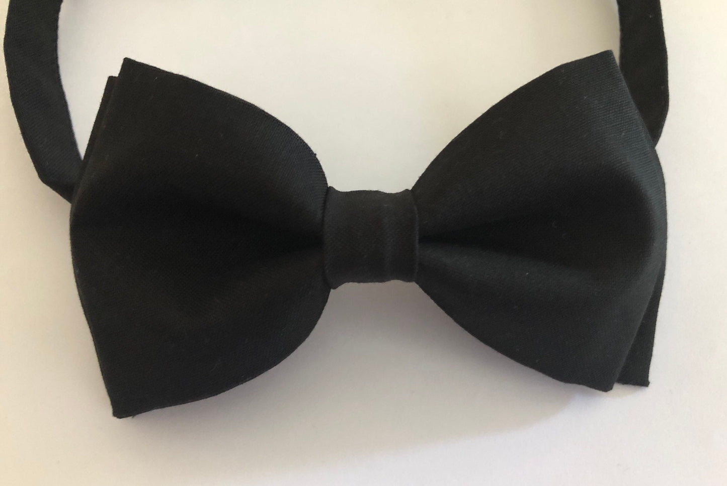 Black Bow Tie. Kids/Adults. Classic Black Bow Tie