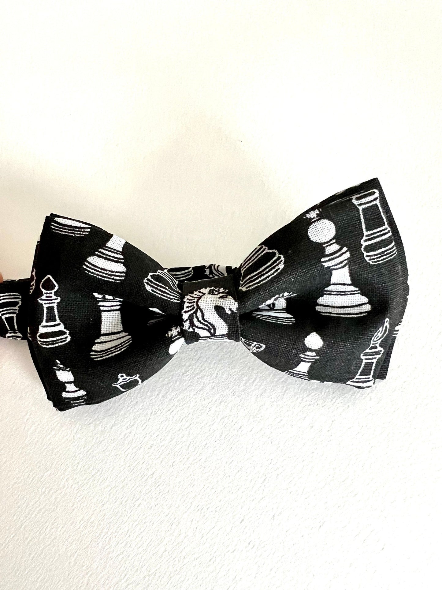 Chess Bow tie Suspenders. Classic Chess Bow Tie and Matching Chess Suspenders.