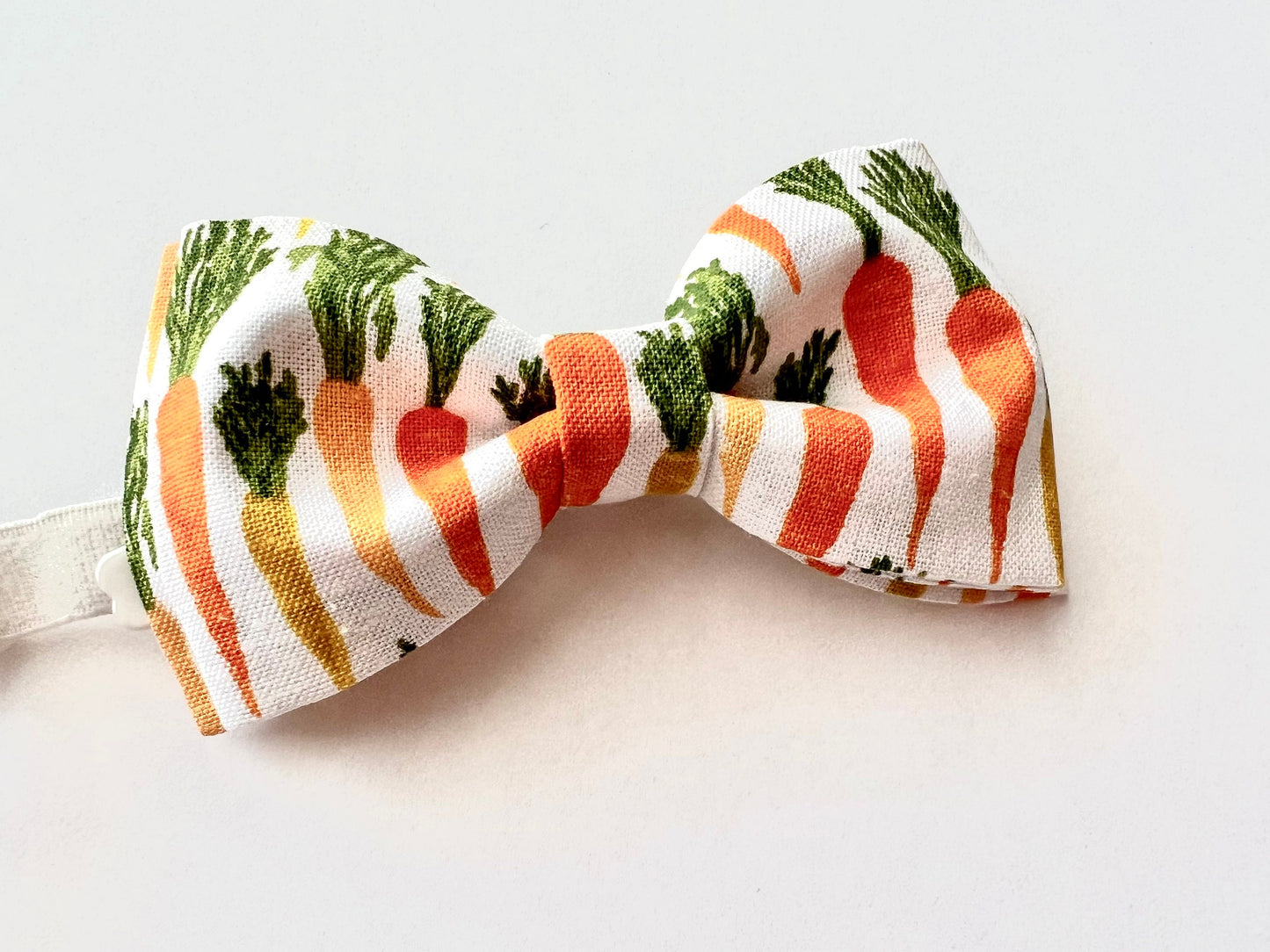 Easter Carrots Bow Tie and Grey Elastic Suspenders Sets. Carrots Easter Bowtie.