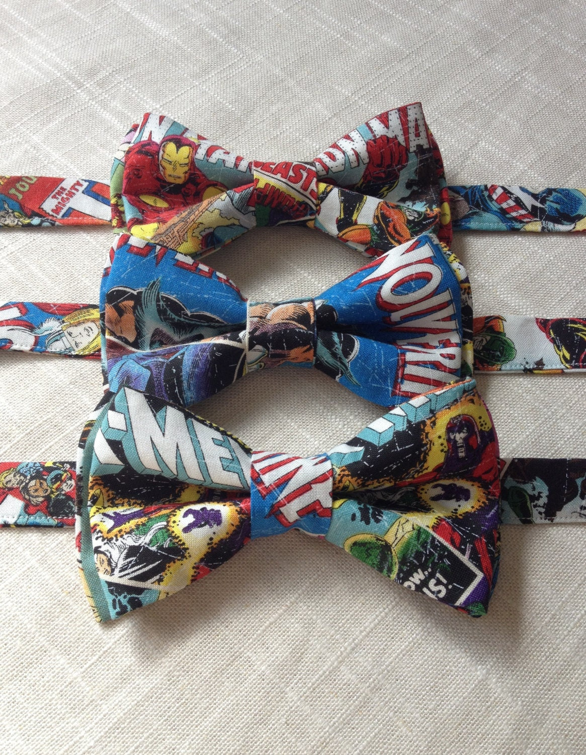 X-Men, Wolverine, & Magneto Superhero Marvel Comics Bow Tie!