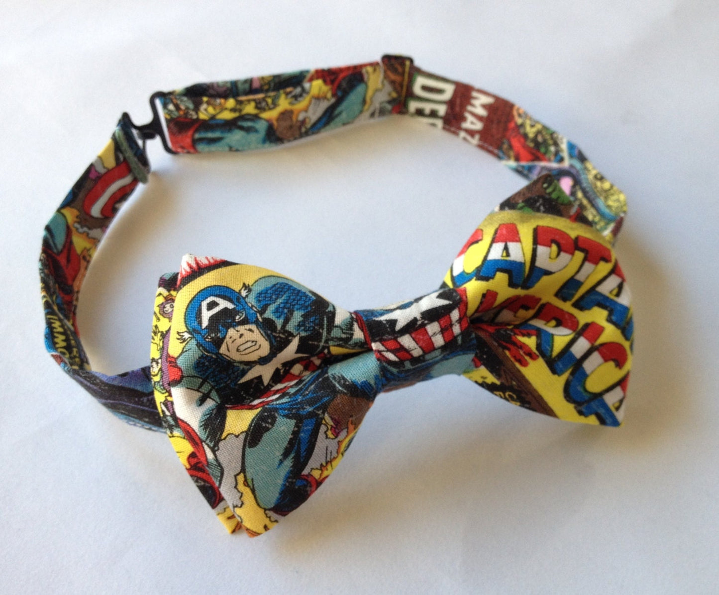 Captain Bow Tie. Superhero Bow tie.