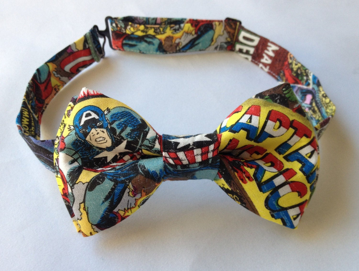 Captain Bow Tie. Superhero Bow tie.