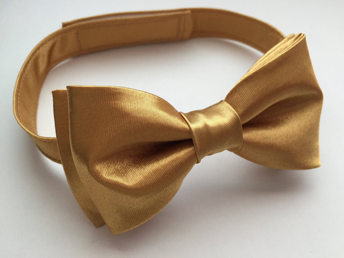 Gold bow tie and Navy Blue Suspenders set. /Adults/ Kids